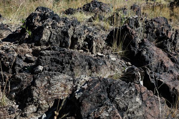 Photo of rocks in Butte, MT